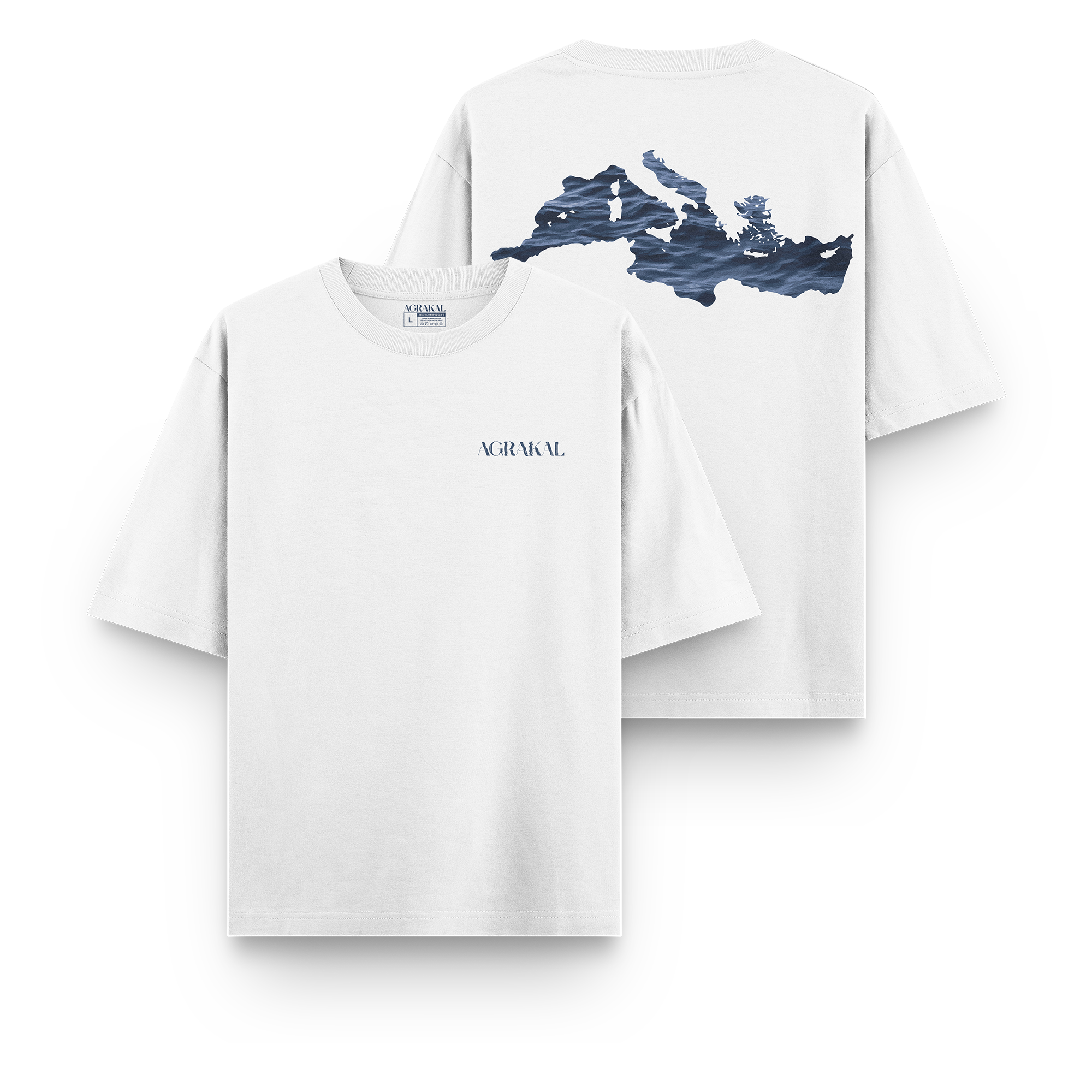 T-SHIRT AGRAKAL BLANC